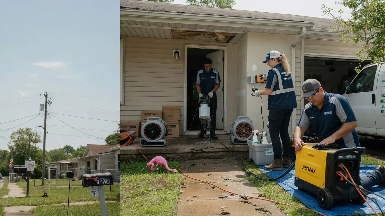 Storm Damage Water Removal in Yellville, AR near me